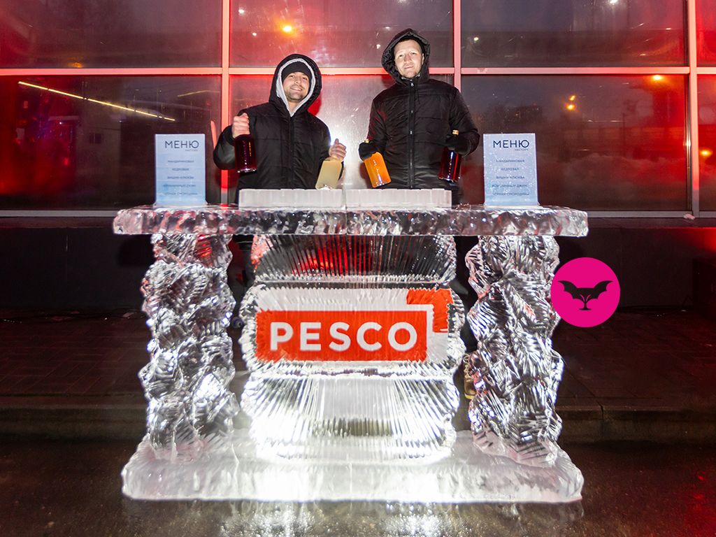 Ледяной бар для компании Pesco