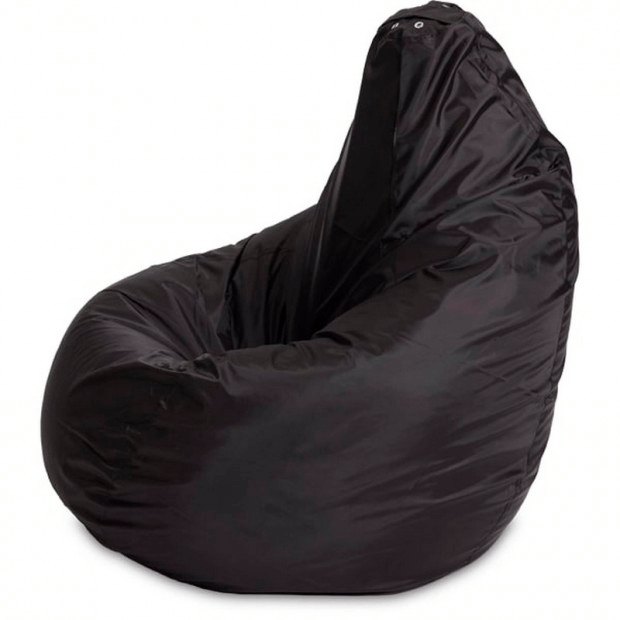 Пуф кресло-мешок черный
