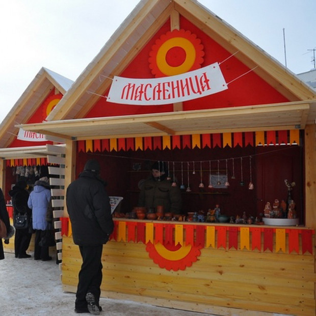 Ярмарочный домик масленичный