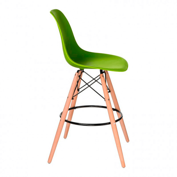 Стул барный Eames зеленый