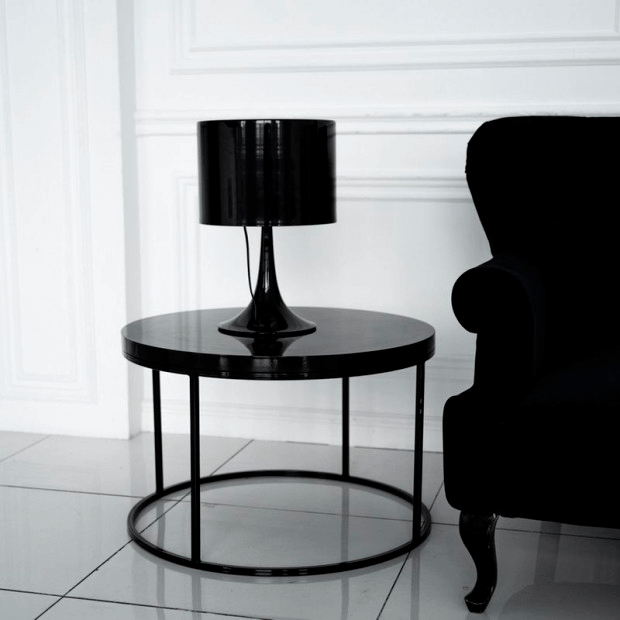 Журнальный стол Round Black