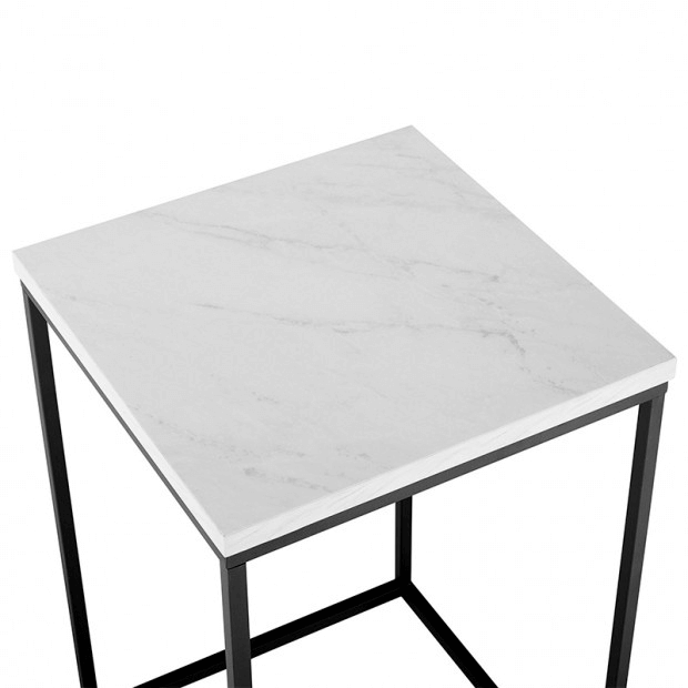 Стол высокий Cube Loft White