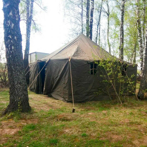 Тент палатка Армейская 4.9 х 4.9 м