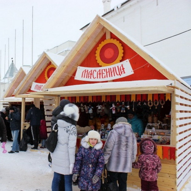 Ярмарочный домик масленичный