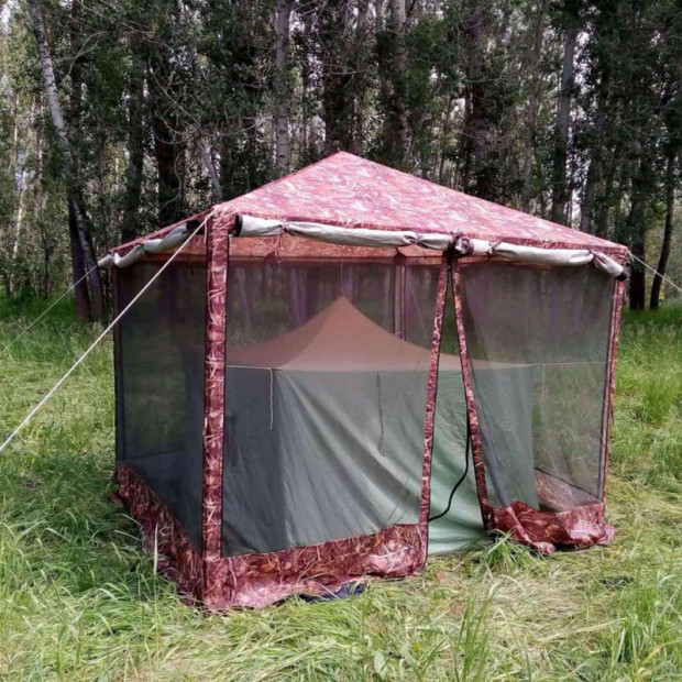 Тент палатка Хаки 2.5 х 2.5 м