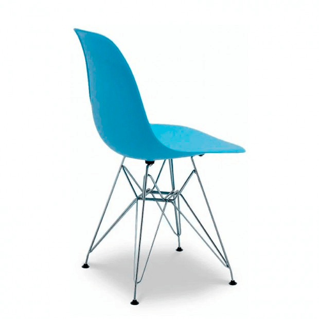 Стул Eames металл синий