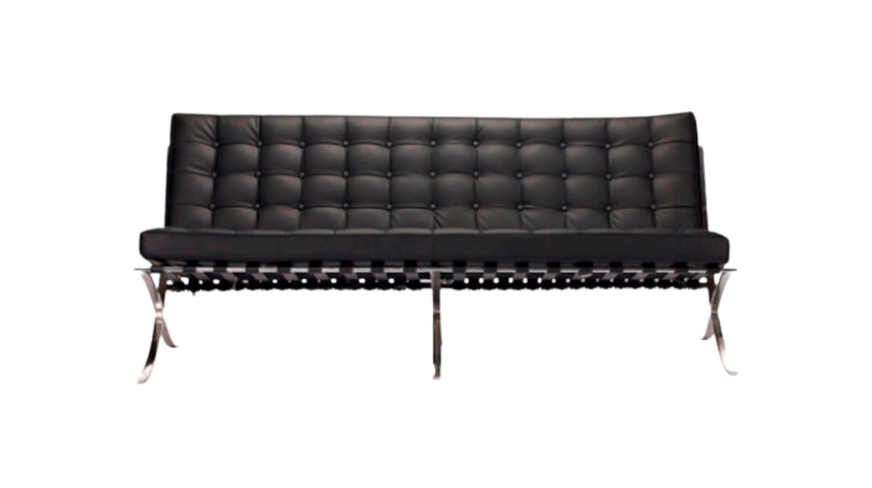 Диван Barcelona Loverseat Sofa Black