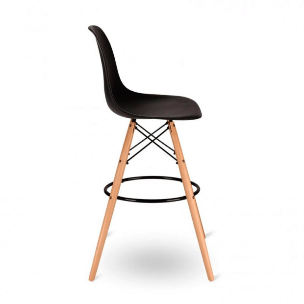 Стул барный Eames черный