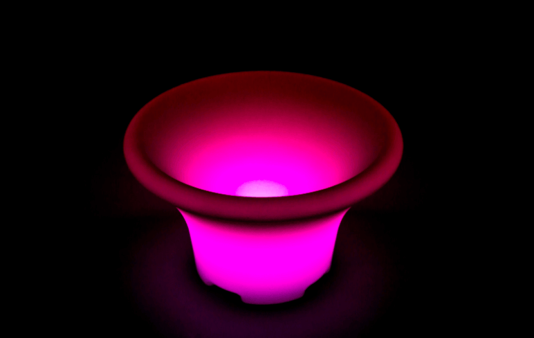 Ваза LED круглая