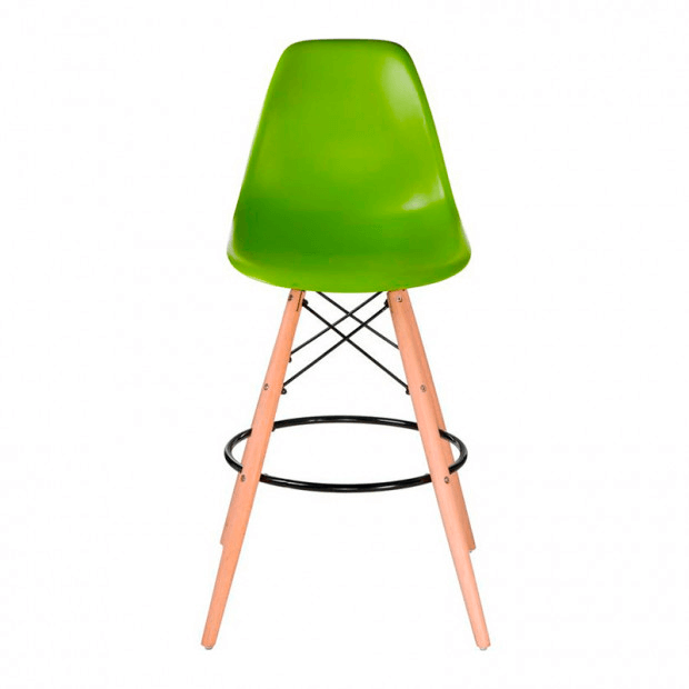 Стул барный Eames зеленый