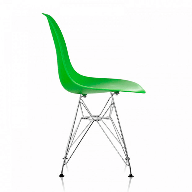 Стул Eames металл зеленый