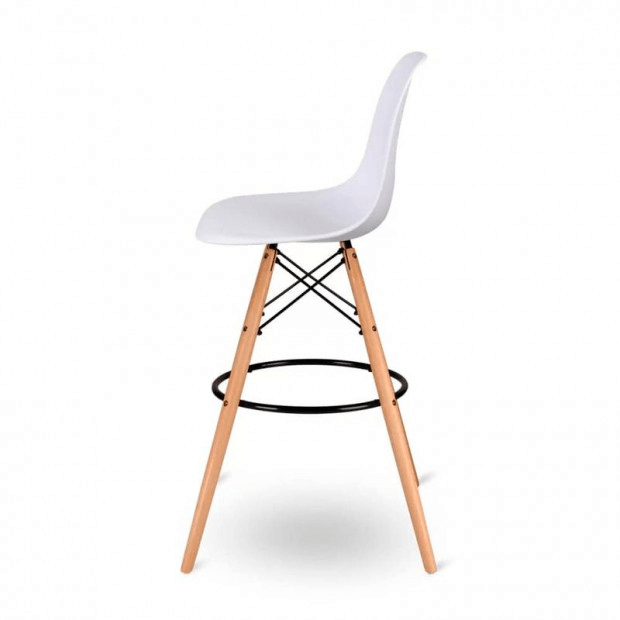 Стул барный Eames белый