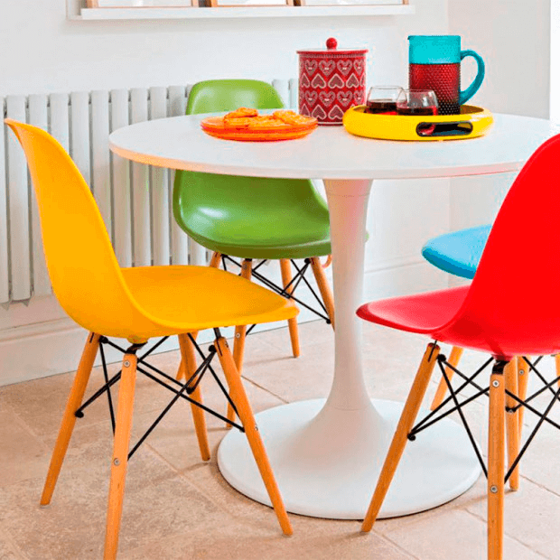 Стул Eames желтый