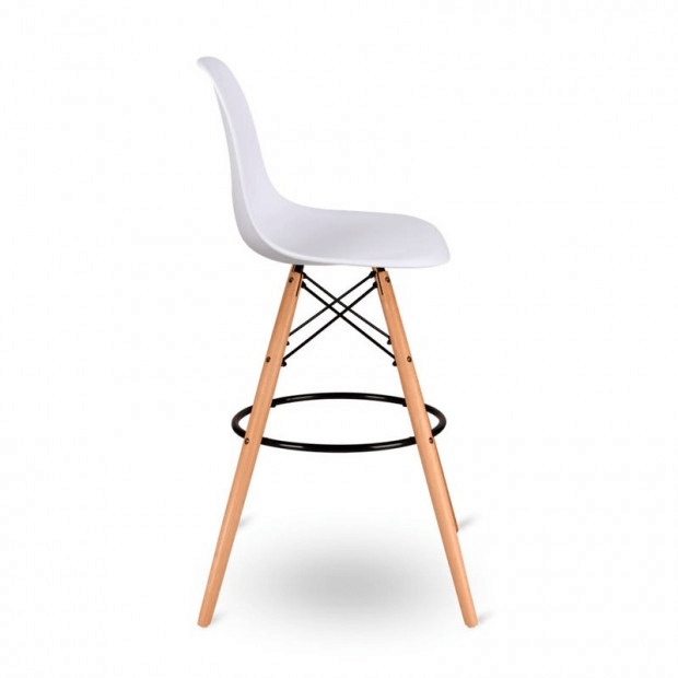 Стул барный Eames белый
