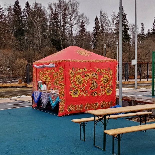 Тент палатка Ярмарочная 2.5 х 2.5 м