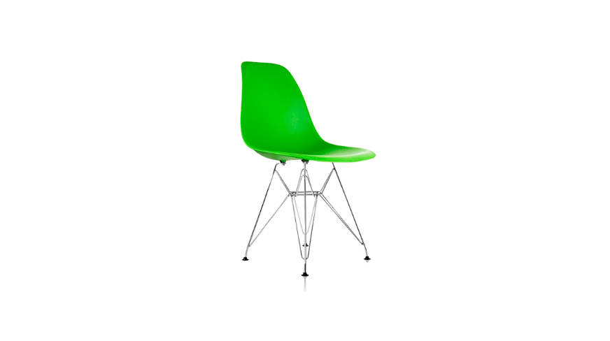 Стул Eames металл зеленый