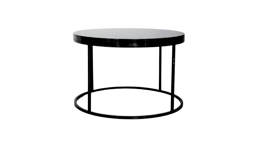 Журнальный стол Round Black
