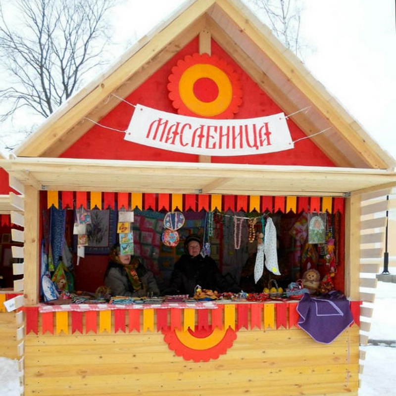 Ярмарочный домик масленичный