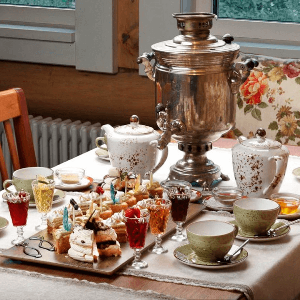 Самовары дровяные