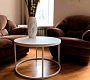 Журнальный стол Round White