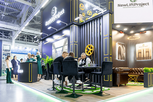 Коктейльное казино на выставке компания NewLiftProject