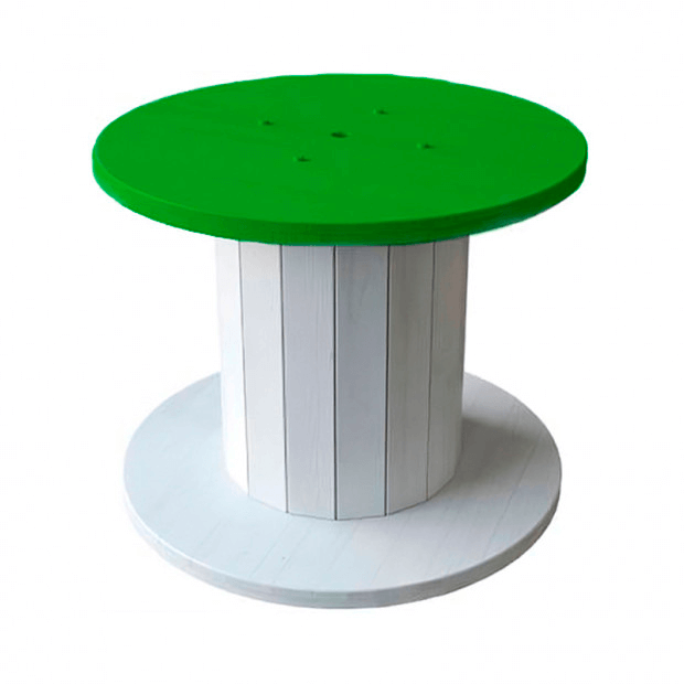 Стол-катушка Зеленый