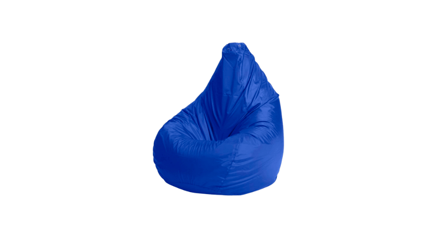 Пуф кресло-мешок синий