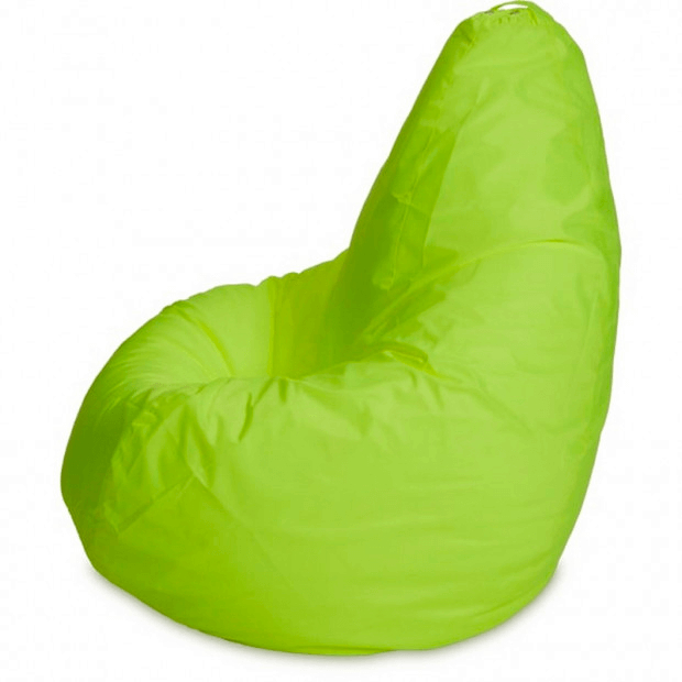 Пуф кресло-мешок зеленая трава