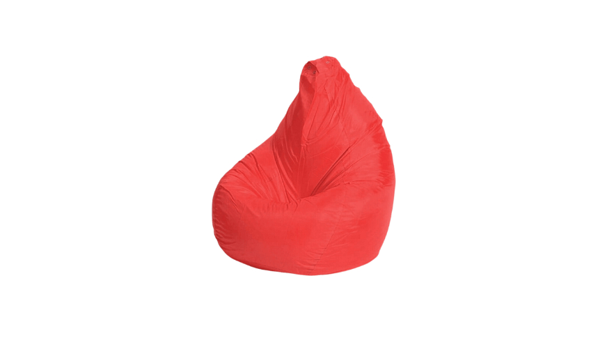 Пуф кресло-мешок красный