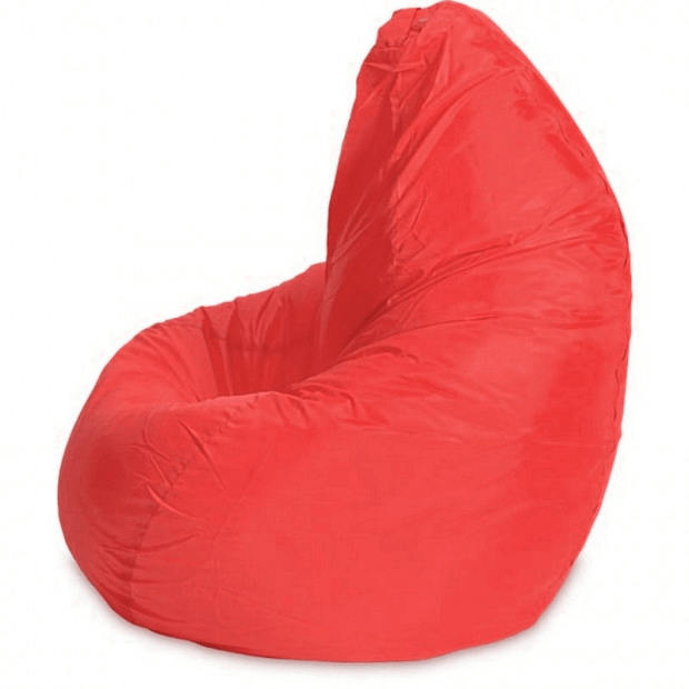 Пуф кресло-мешок красный