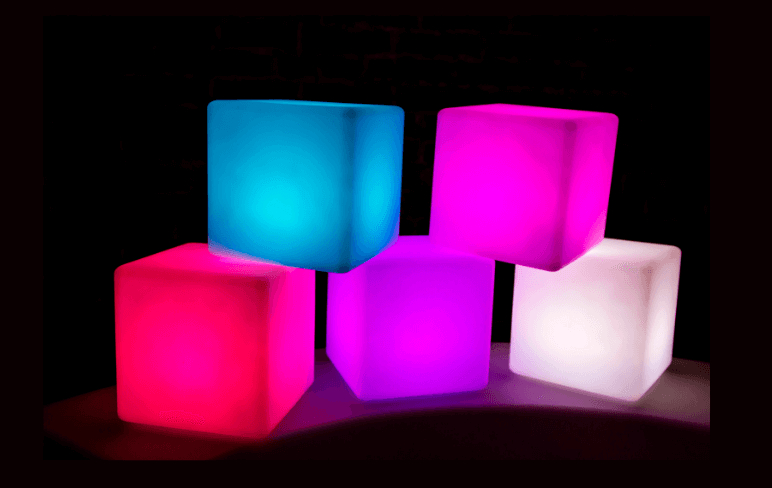 Светящийся куб