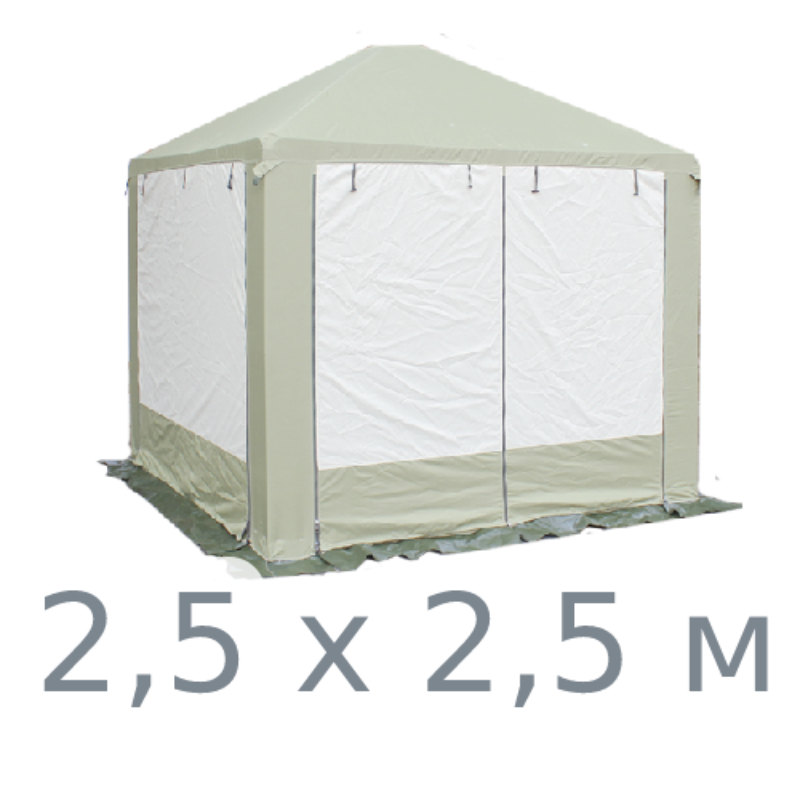 Тент палатка Хаки (6,25м2)