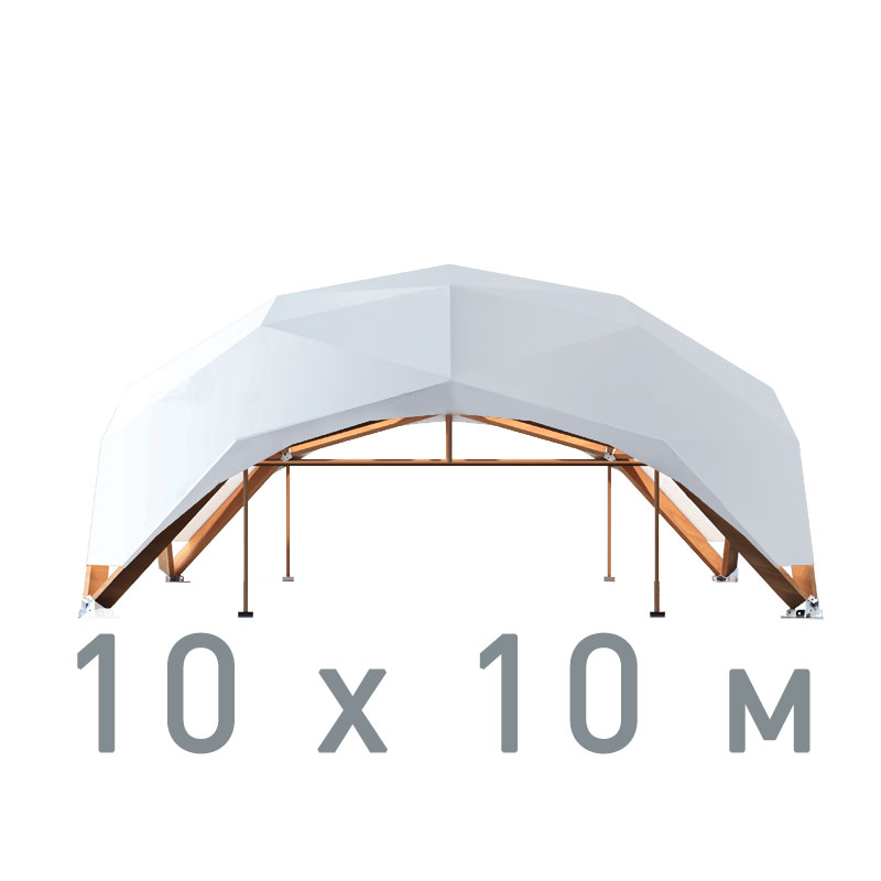 Деревянный шатер (100м2)